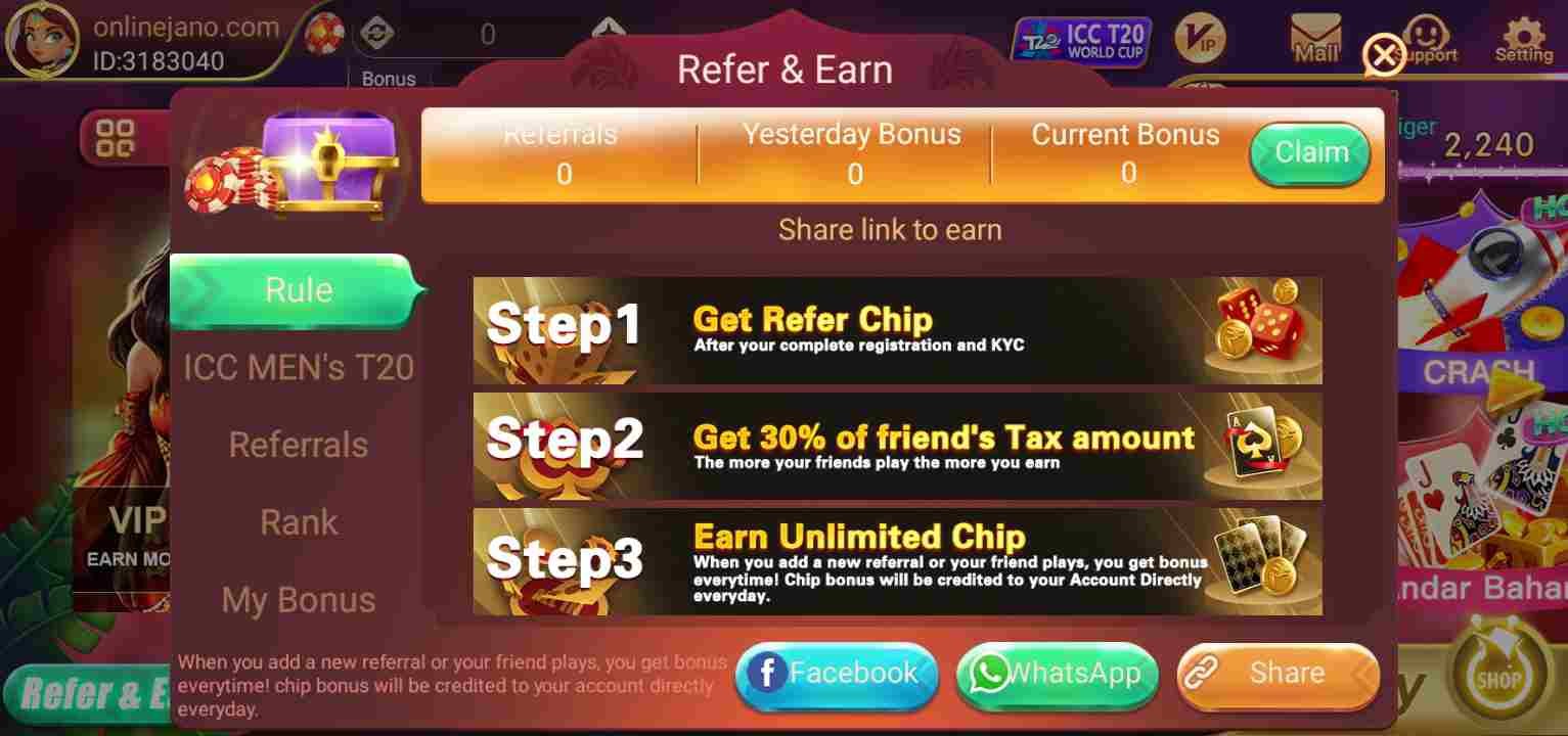 Rummy Yes Apk Get 500 on Rummy Yes Apk Download 3