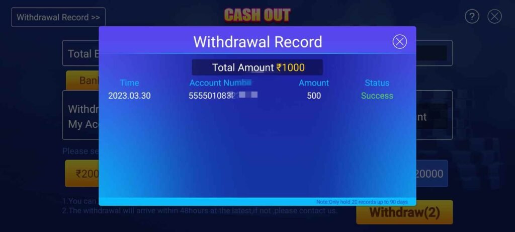 live payment proof in teen patti bobo