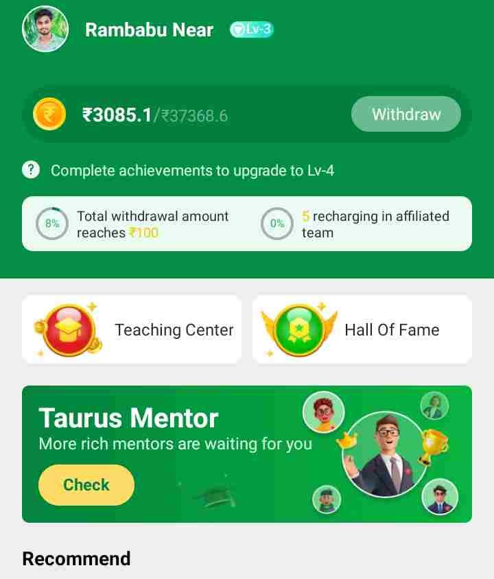 taurus cash app